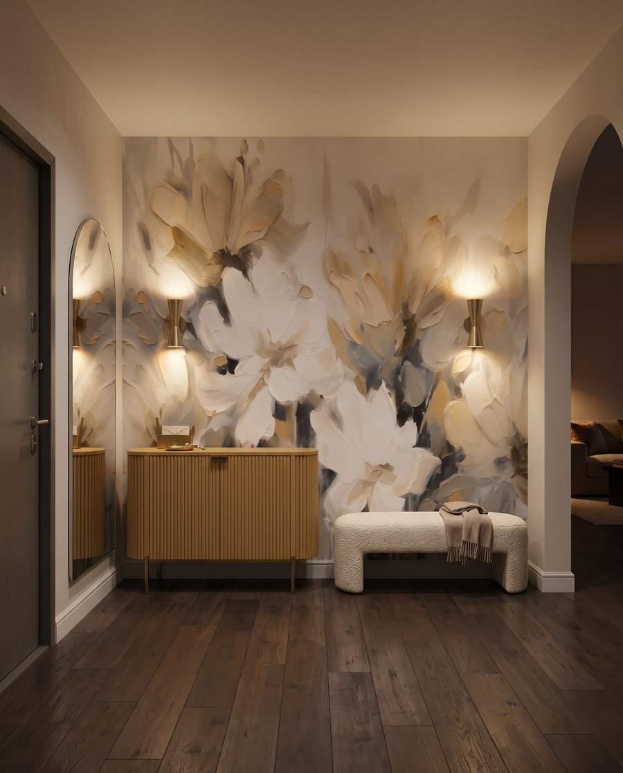 Sunlit Flower Painting — interior 6