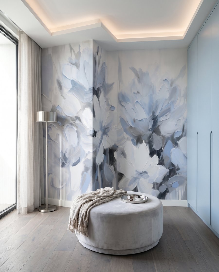 Sunlit Flower Painting — interior 2