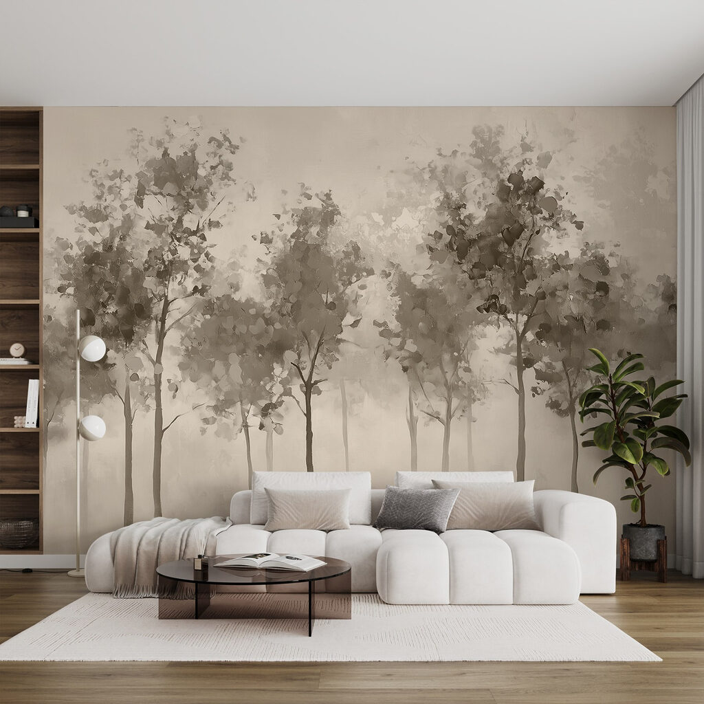 Trees in a Wash — interior 1