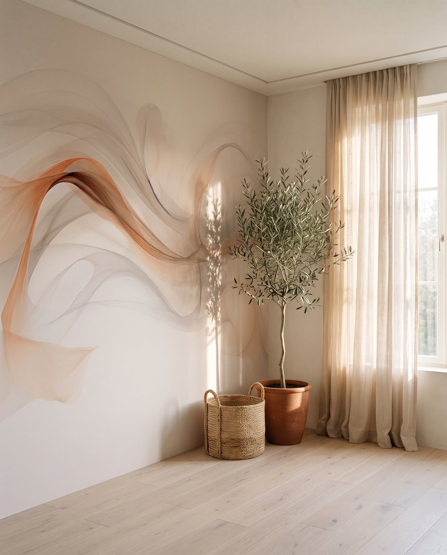 Silken Drift in an interior