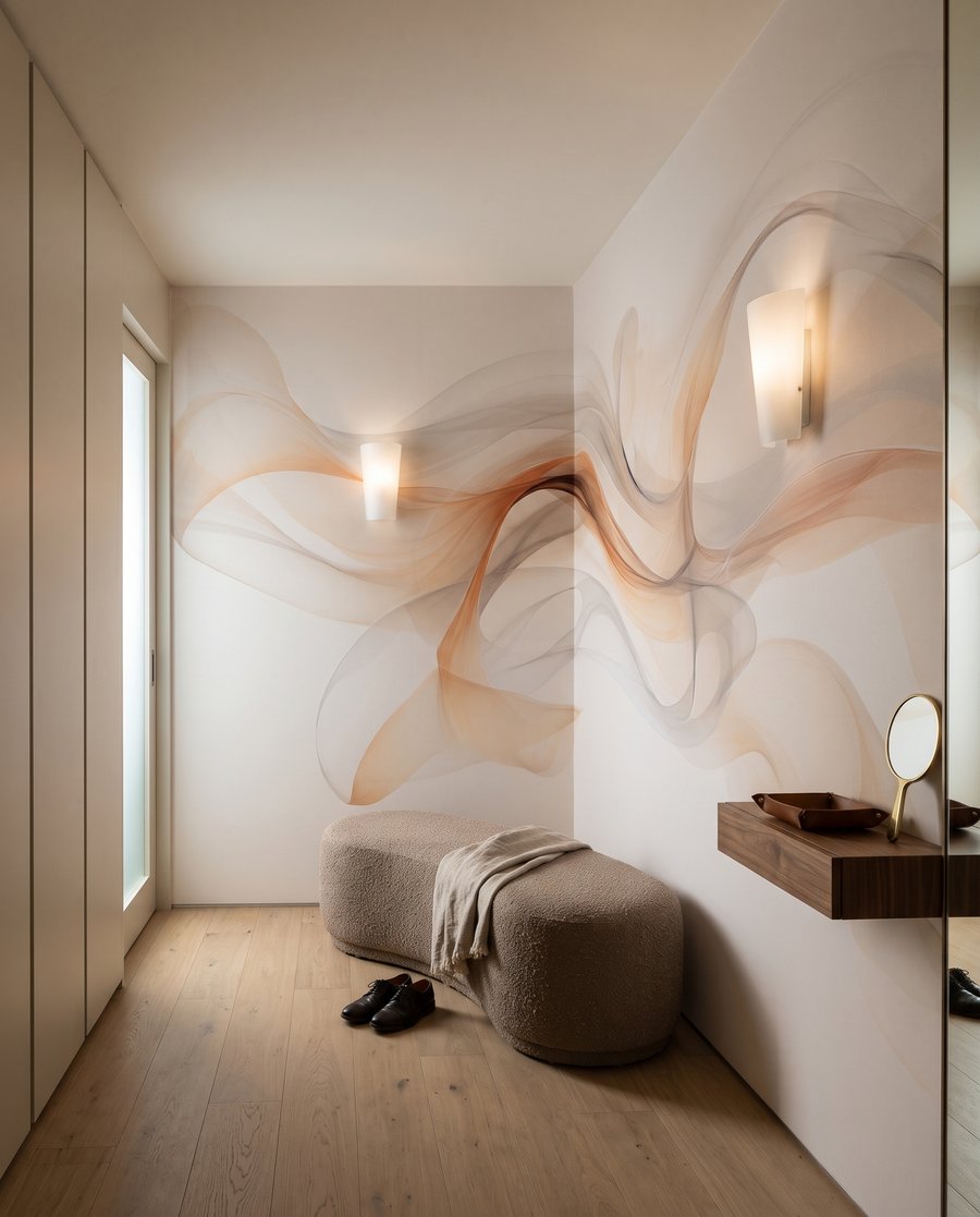 Silken Drift in an interior