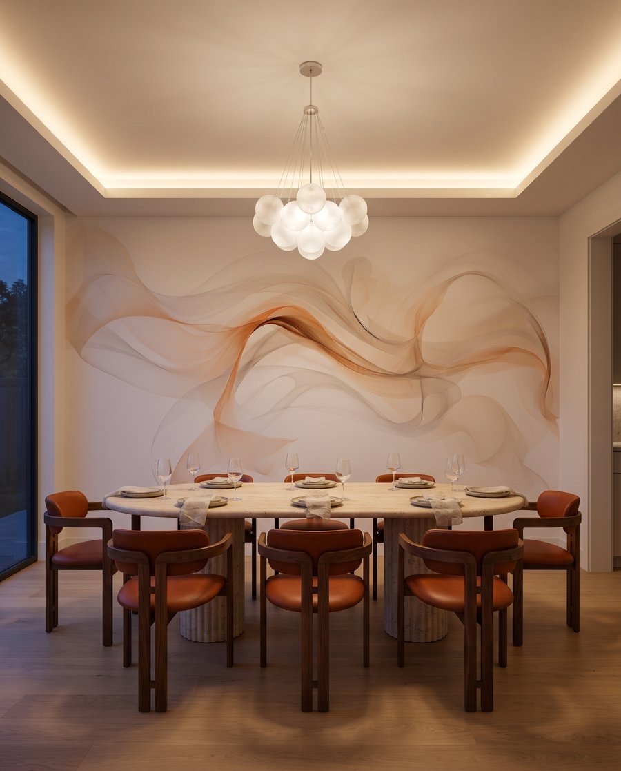 Silken Drift in an interior