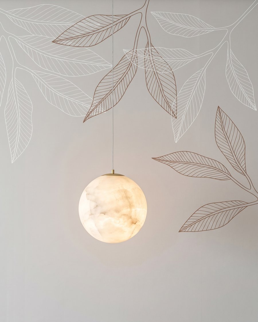 Airy Leaf Outlines — detail