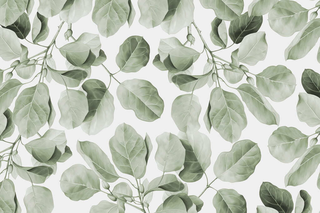 Leaf Sprig Repeat — full design