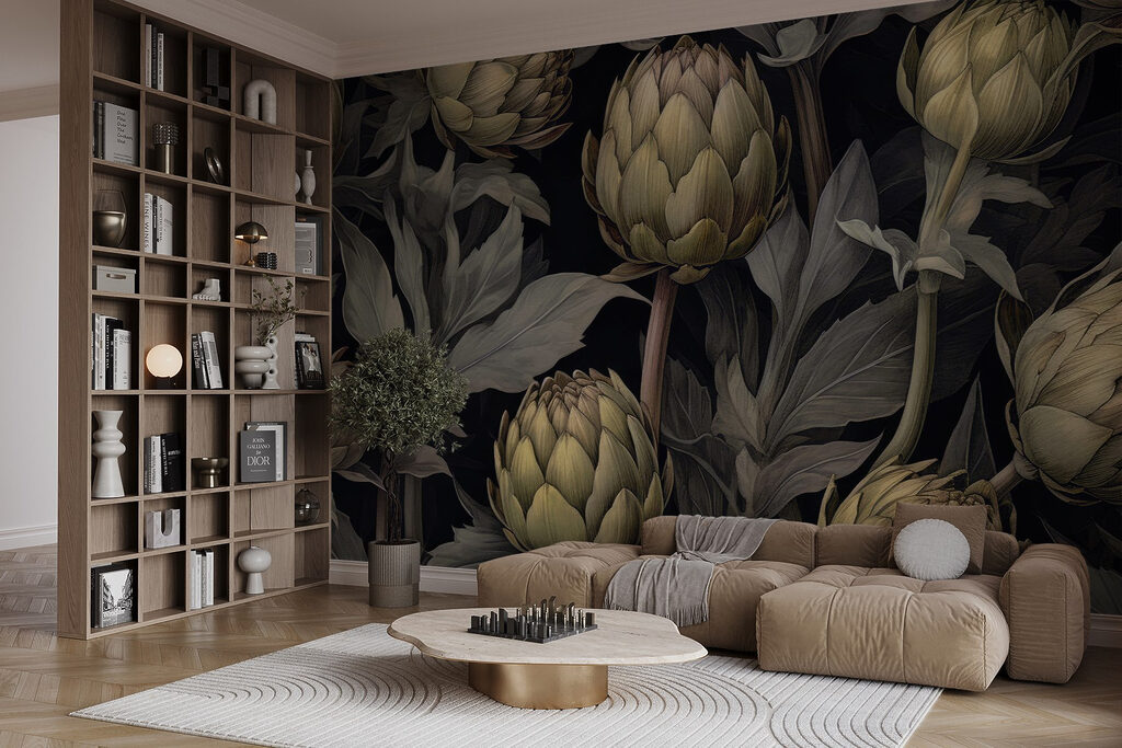 Artichoke Garden at Night — interior 2