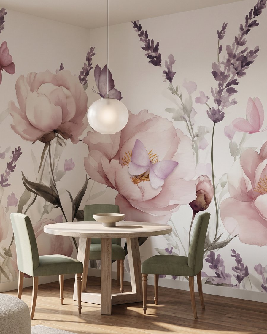 Peonies and Lavender — interior 6