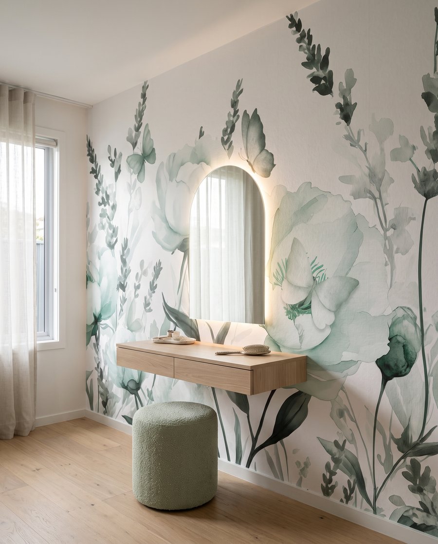 Peonies and Lavender — interior 1