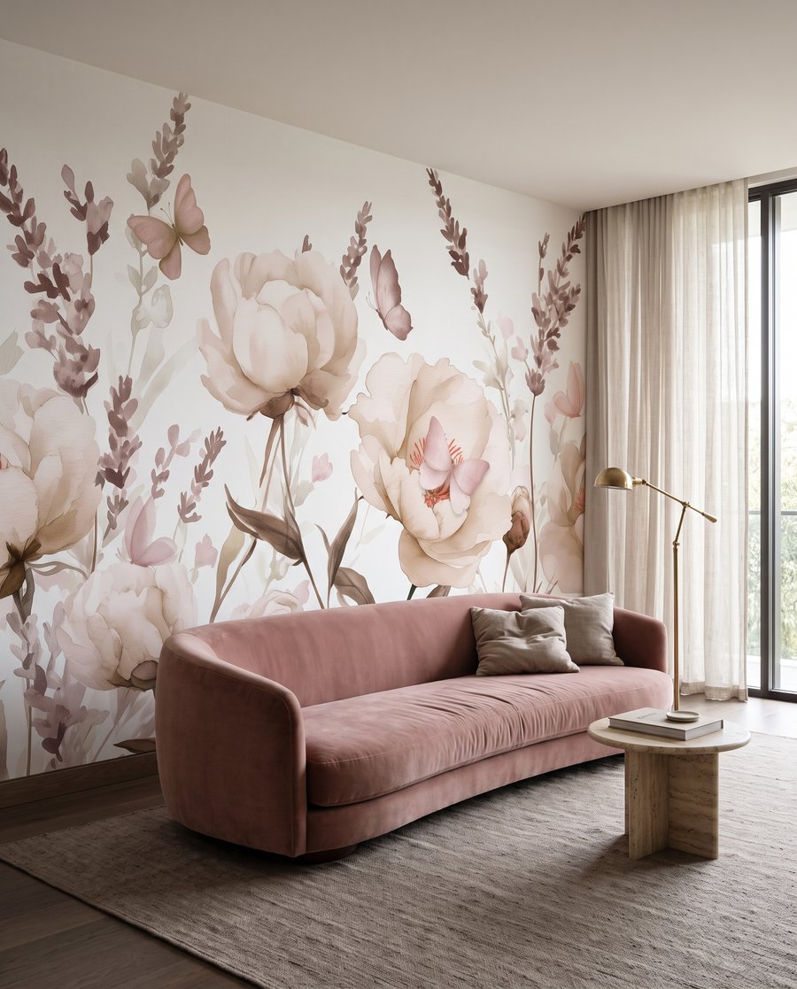 Peonies and Lavender — interior 6