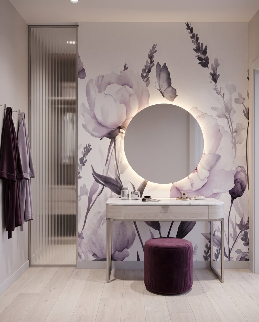 Peonies and Lavender — interior 4