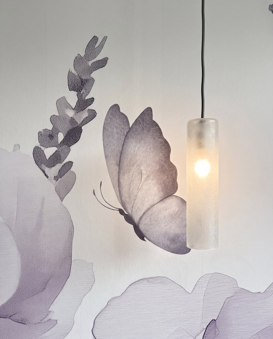 Peonies and Lavender — detail