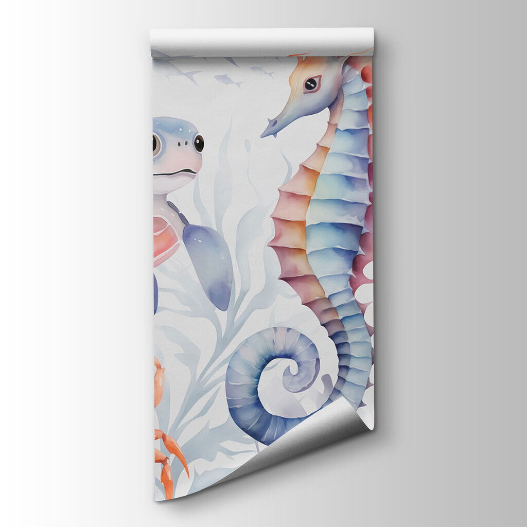 Sea creatures among corals — product view