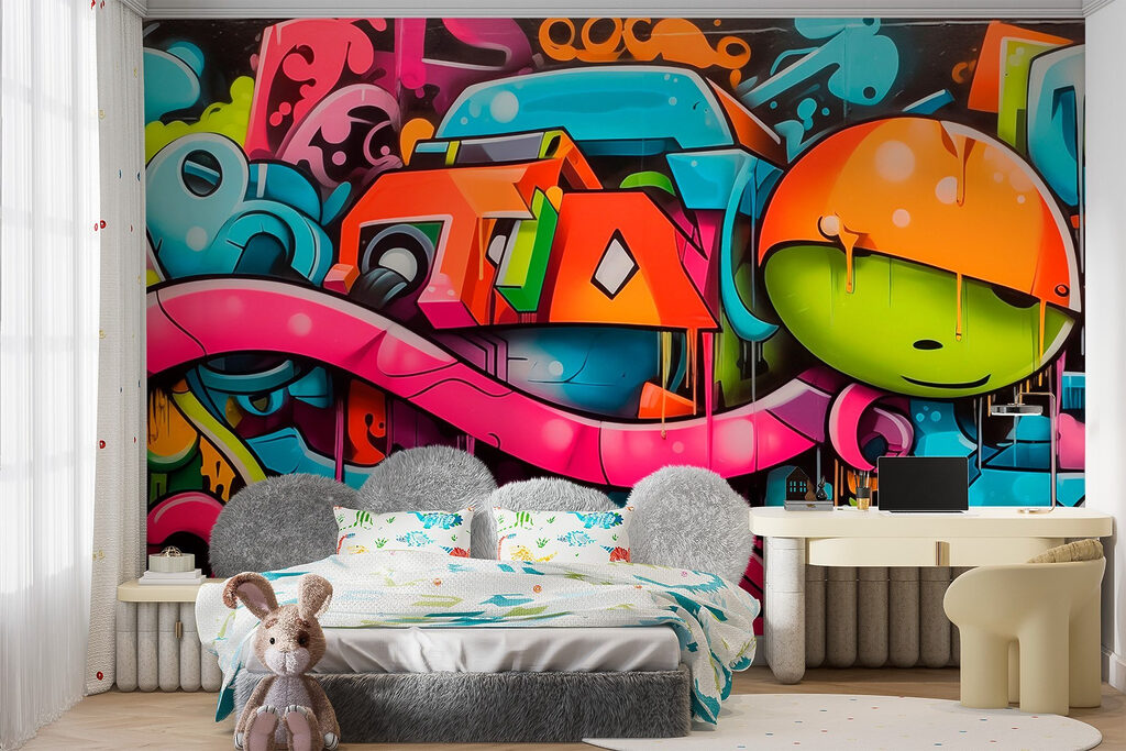 Colourful graffiti — interior 3