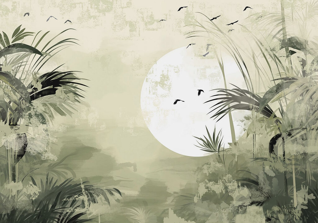 Moon Over the Tropics — full design