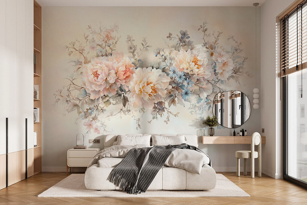 Delicate flower bouquet — interior 1