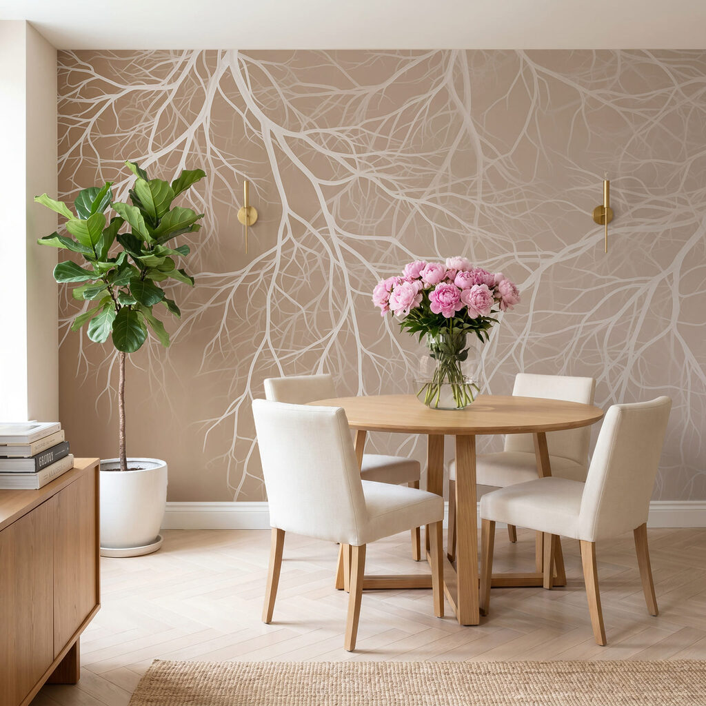 Bare Branch Canopy in an interior