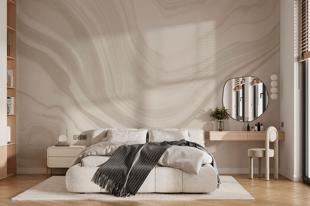 Stone in Soft Layers in an interior
