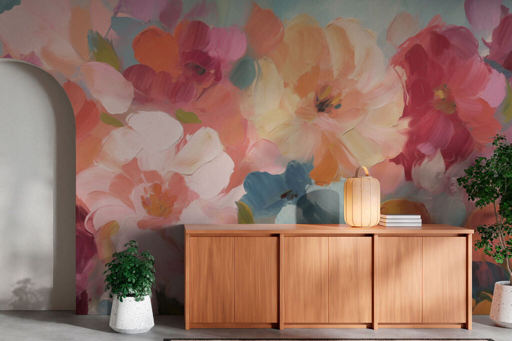 Bouquet in brushstrokes — interior 2
