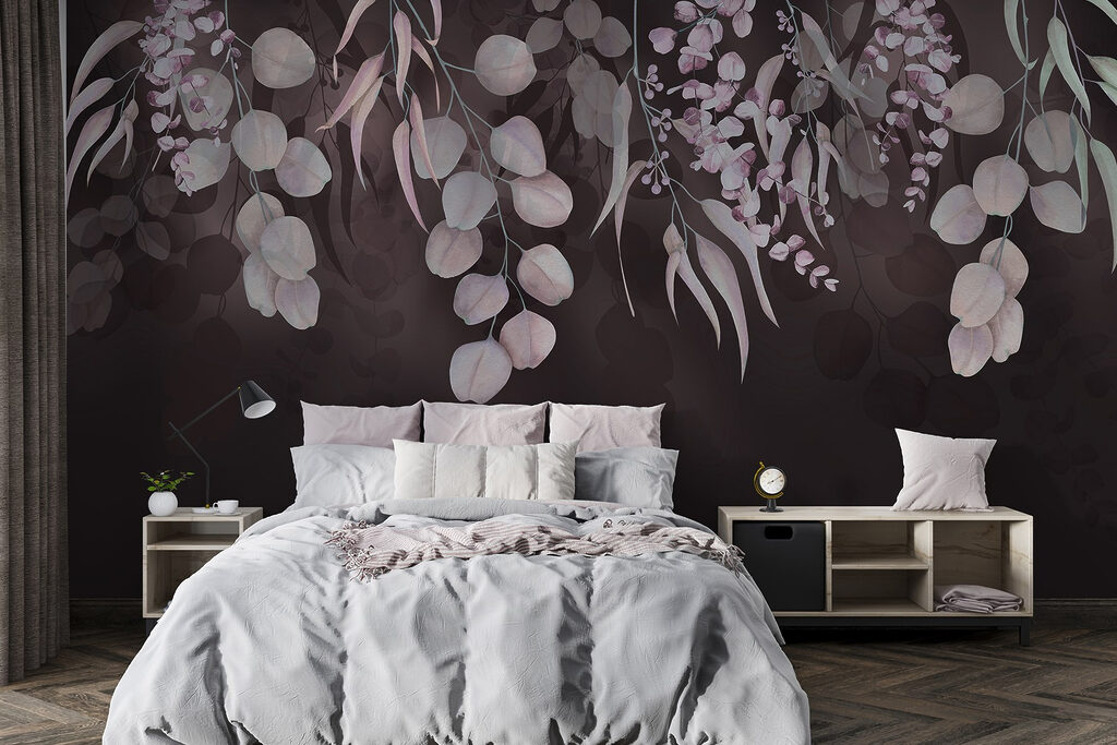 Leafy Bough After Dark in an interior