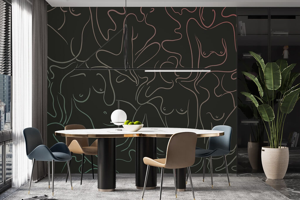 Figure Line Pattern — interior 3
