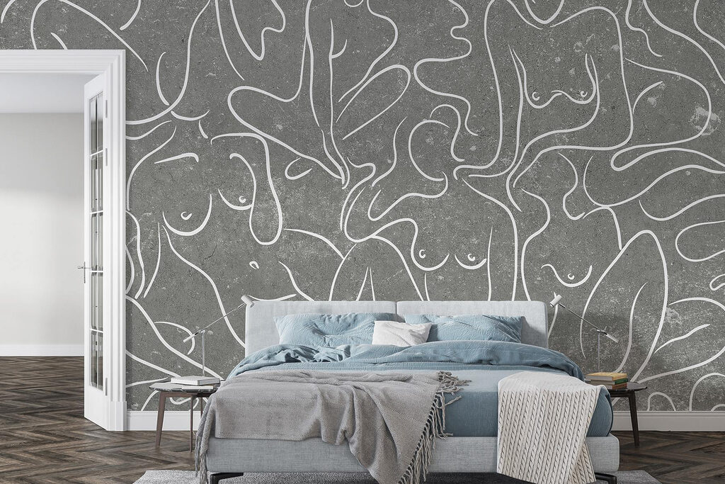 Figures in Flowing Lines — interior 1