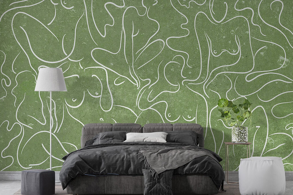 Figures in Flowing Lines — interior 1
