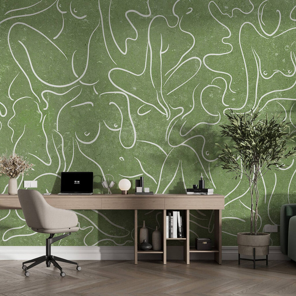 Figures in Flowing Lines — interior 5