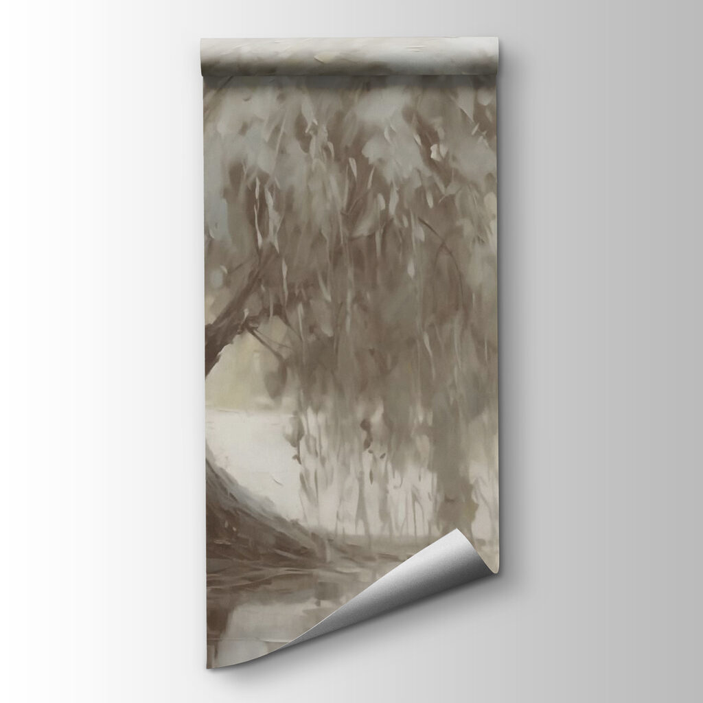 Weeping tree by water — product view