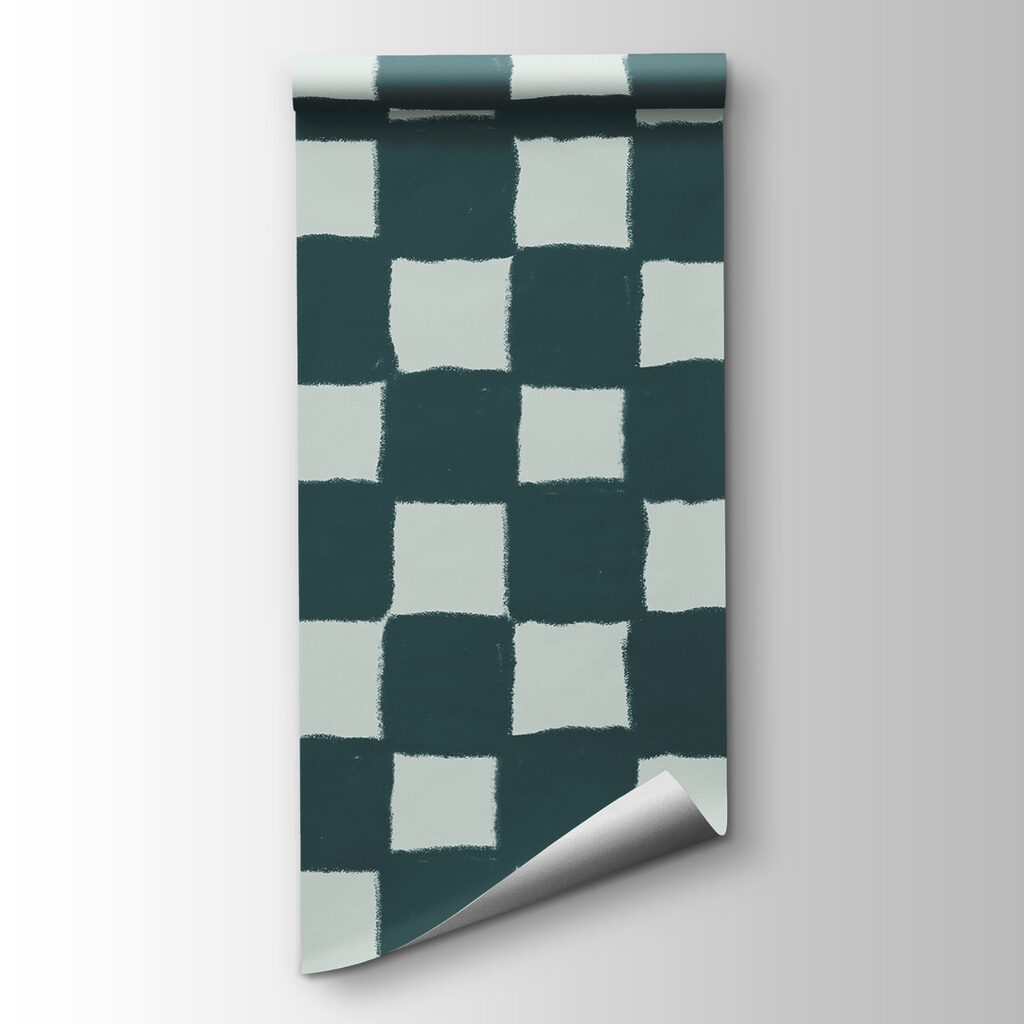 Handpainted Checks — product view
