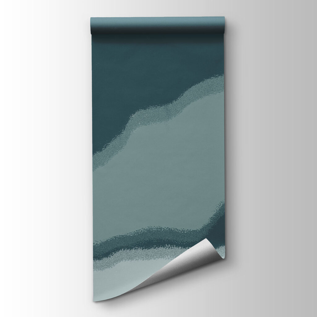 Blue-grey mountain layers — product view