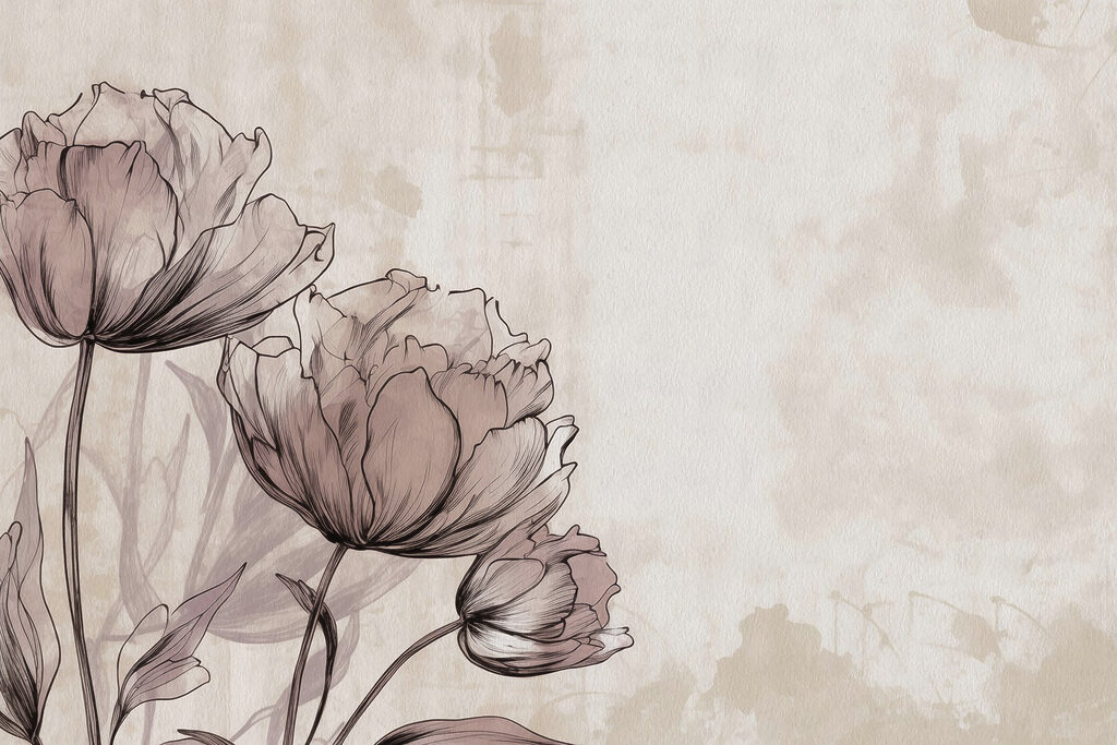 Flower Sketch — full design