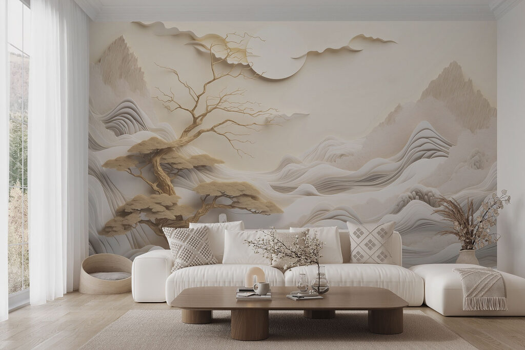 Sculpted Mountain Landscape — interior 3