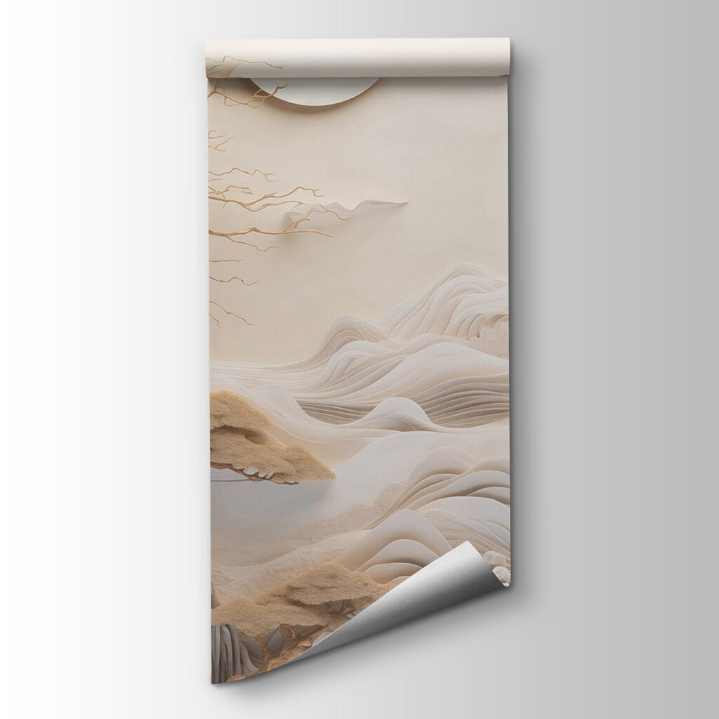 Sculpted Mountain Landscape — product view