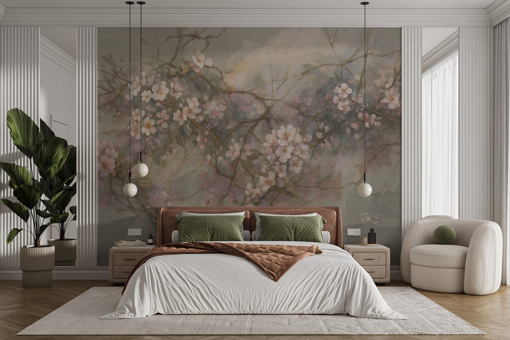 Blossom on twisting branches — interior 1