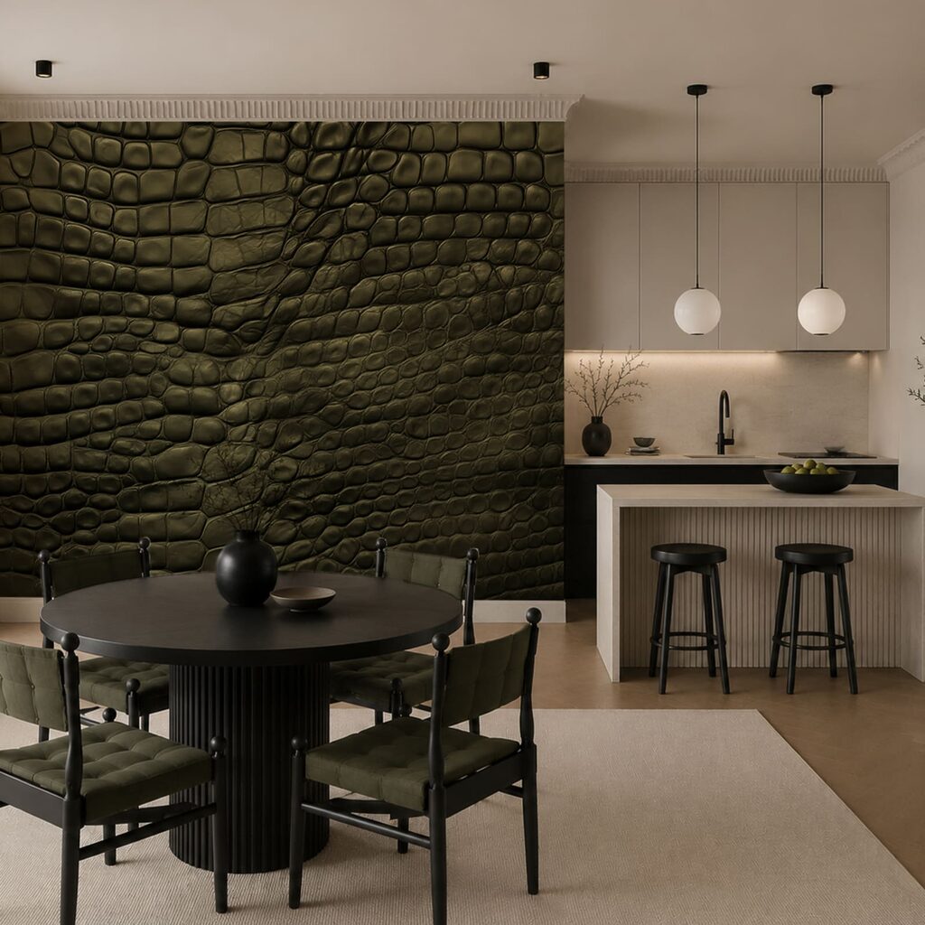 Crocodile Texture — interior 1
