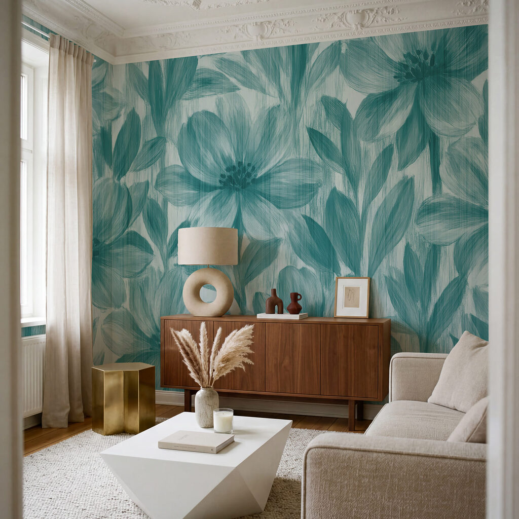 Layered Botanical Relief — interior 1