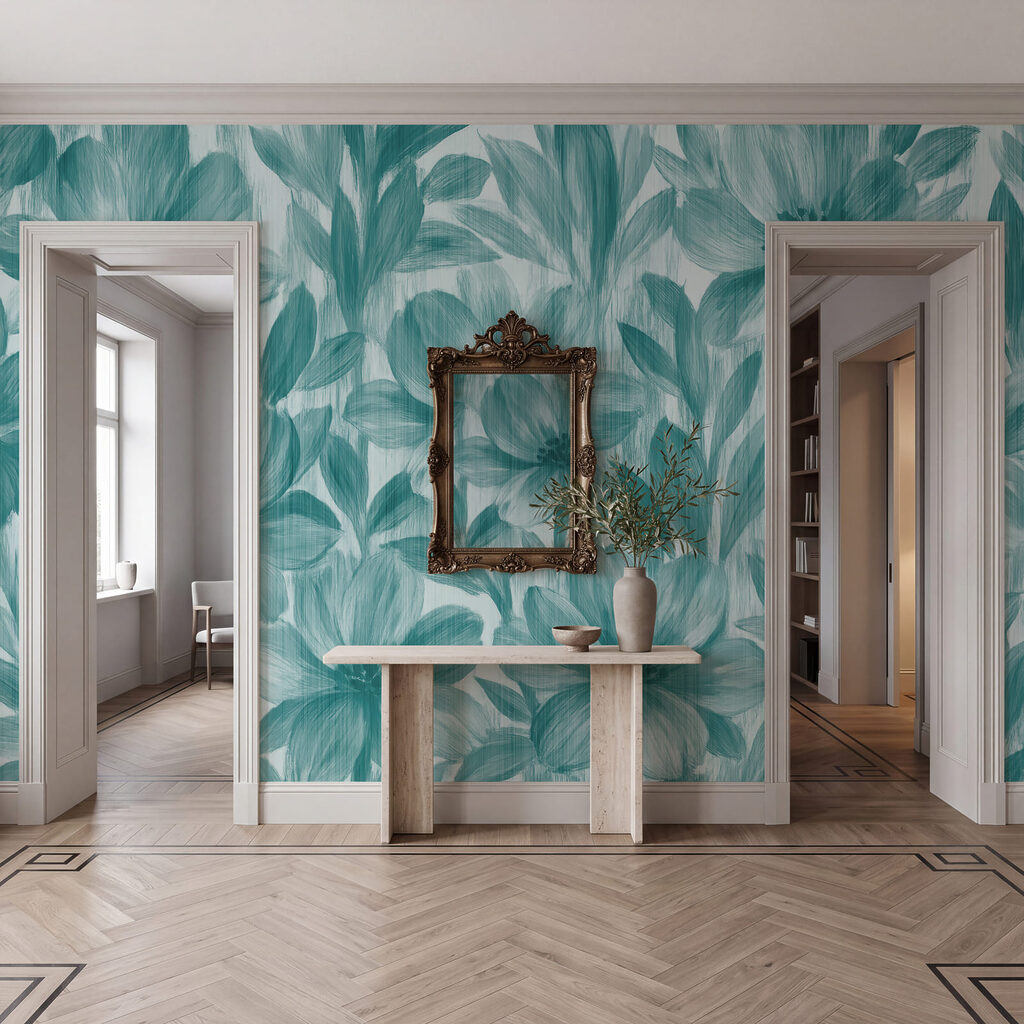 Layered Botanical Relief — interior 3