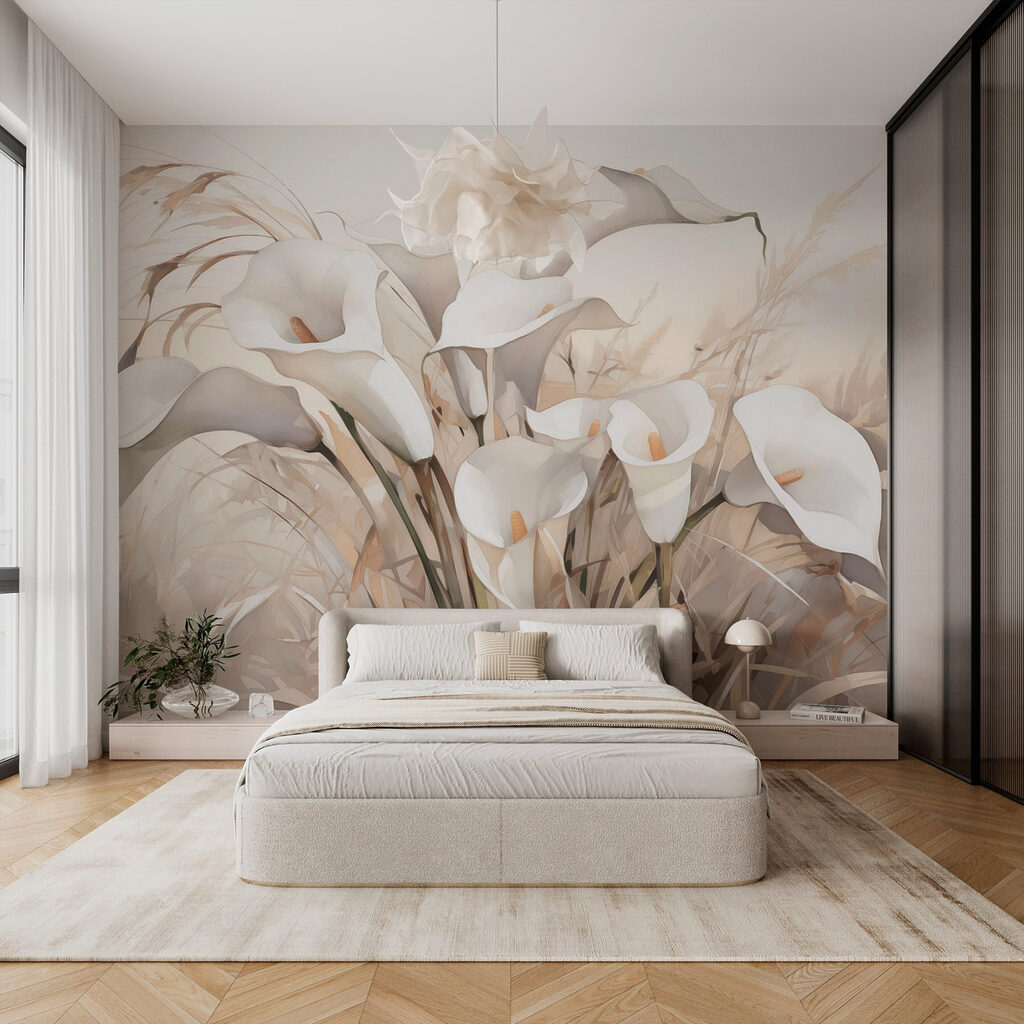 Calla Lily Meadow in an interior