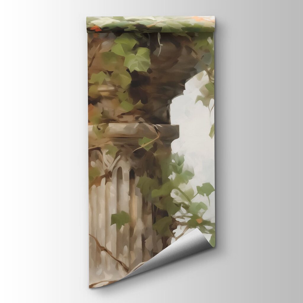 Overgrown column in backlight — product view