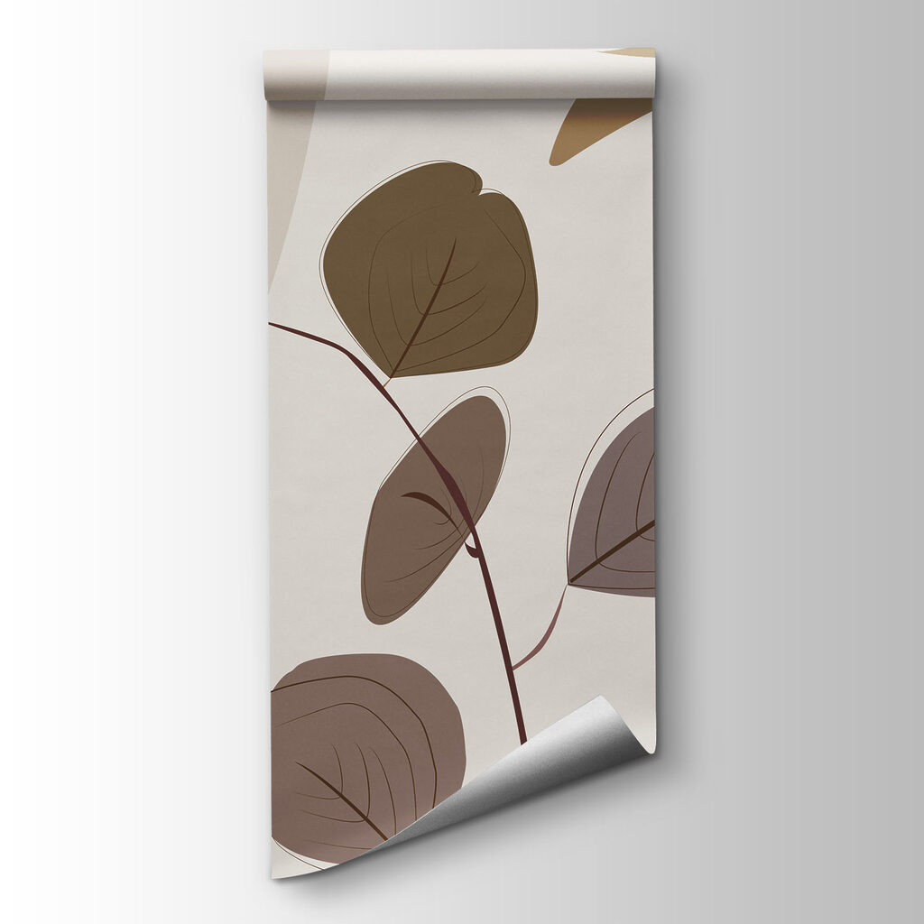 Leaves in natural tones — product view