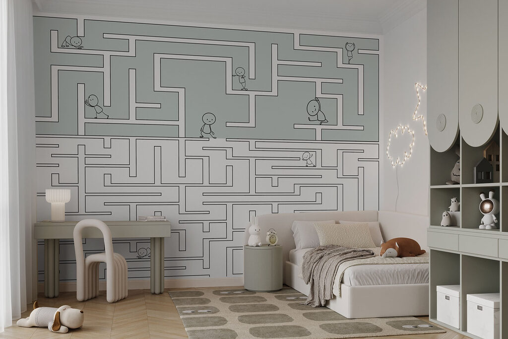 People in the Maze — interior 2