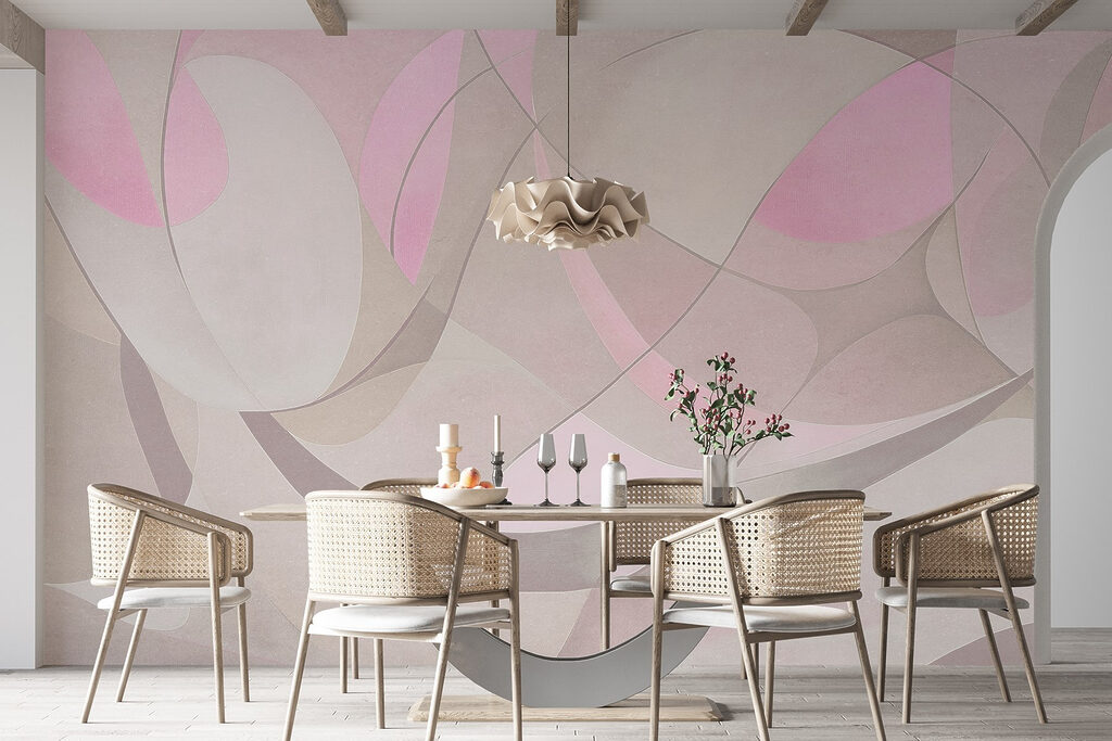 Floating Circle Ribbons — interior 5