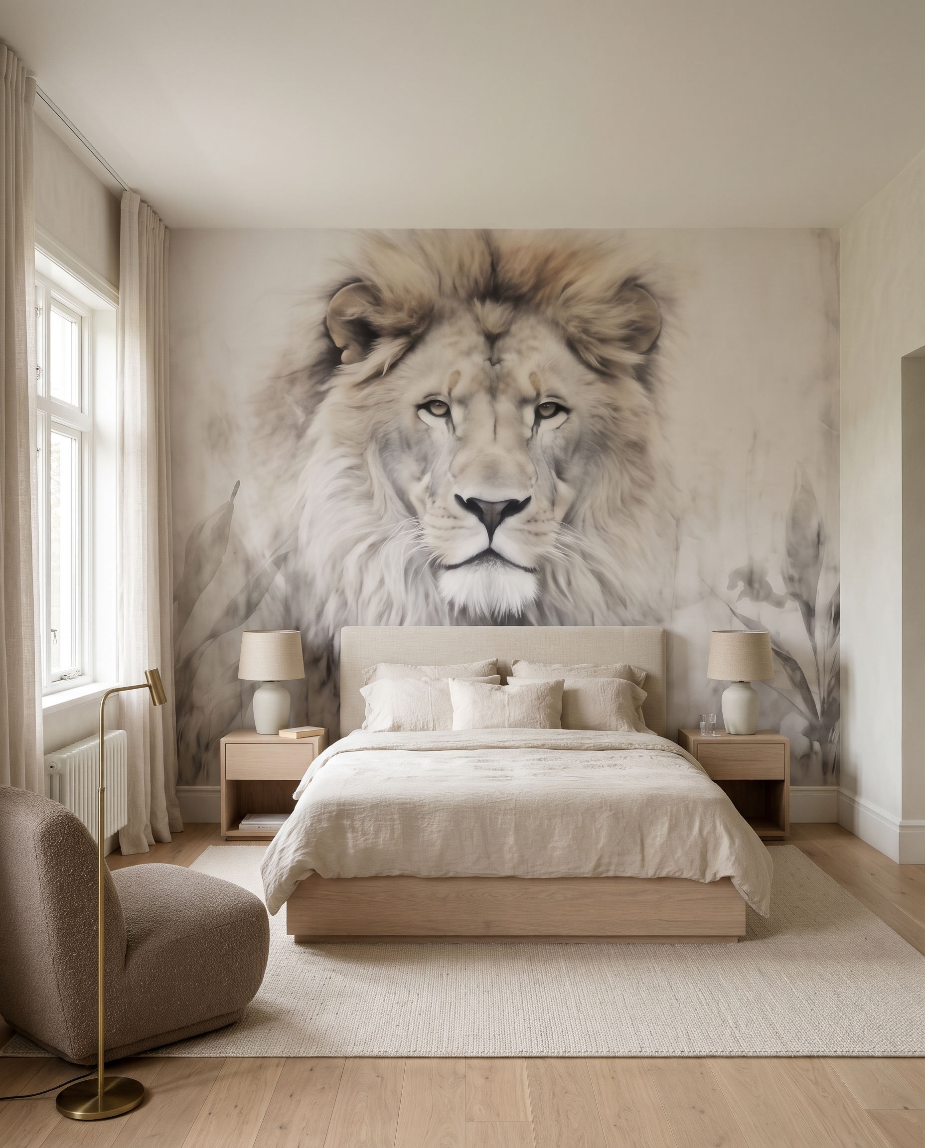 Lion in Soft Light — interior 2