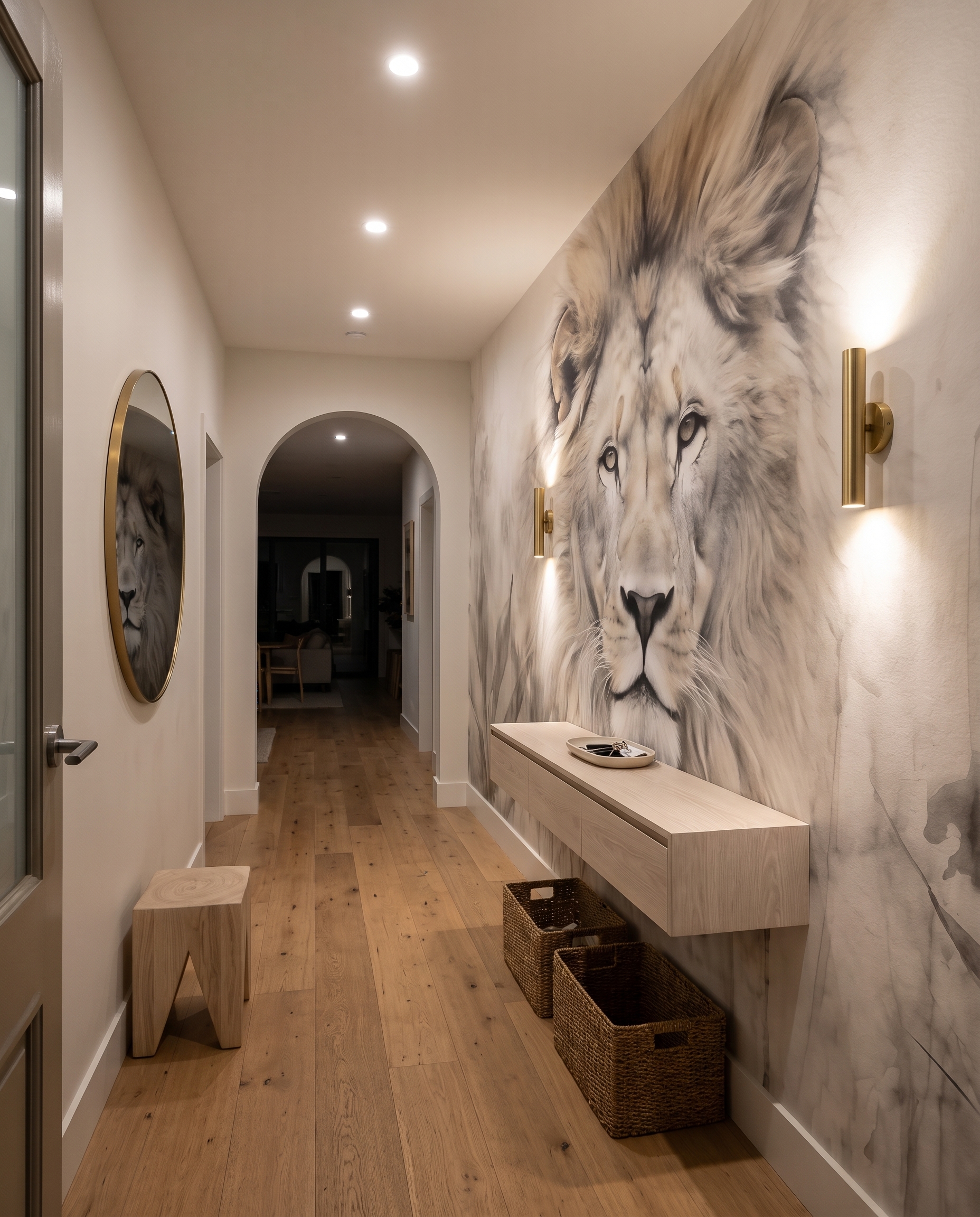 Lion in Soft Light — interior 4