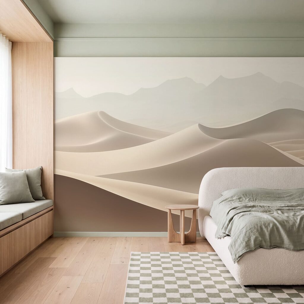 Soft Desert Dunes in an interior