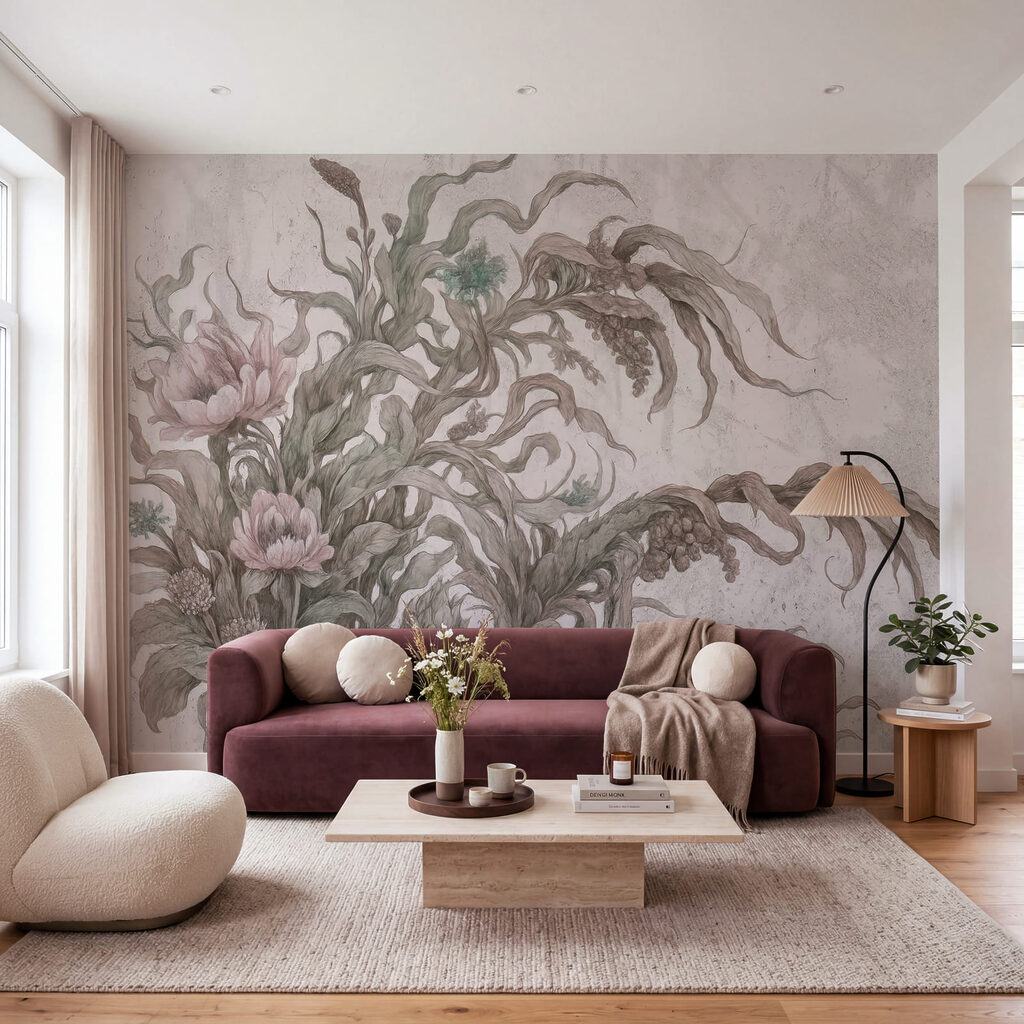 Botanical Scrollwork — interior 2