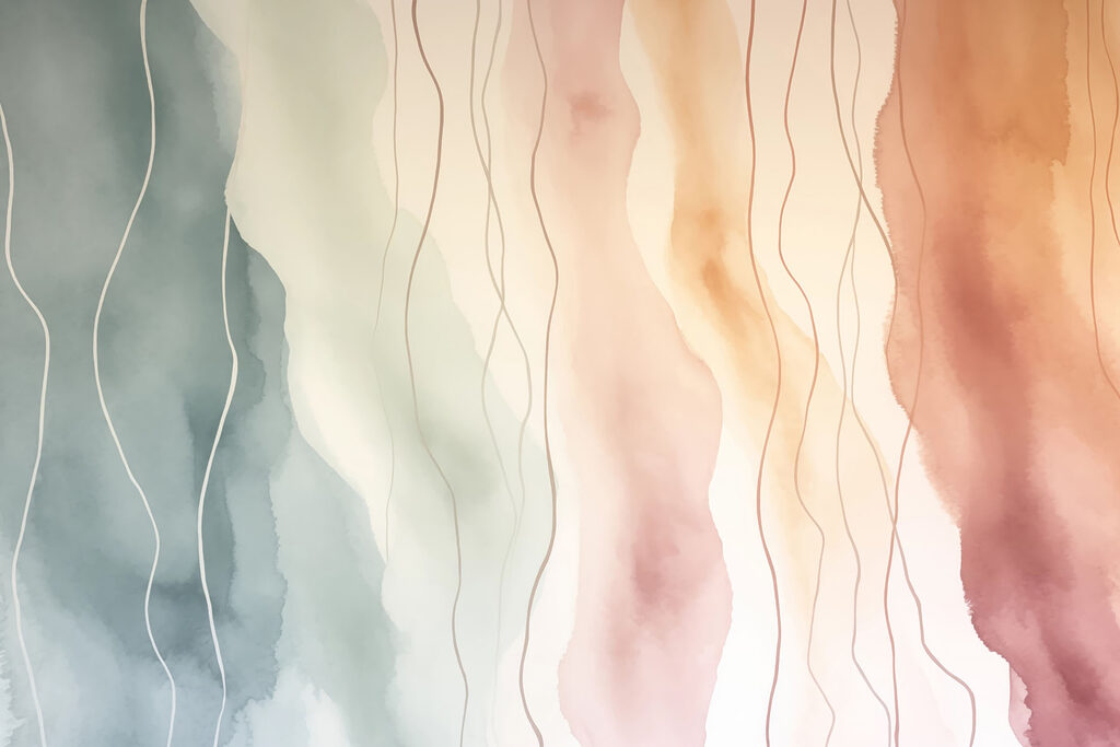 Watercolour Curtains — full design