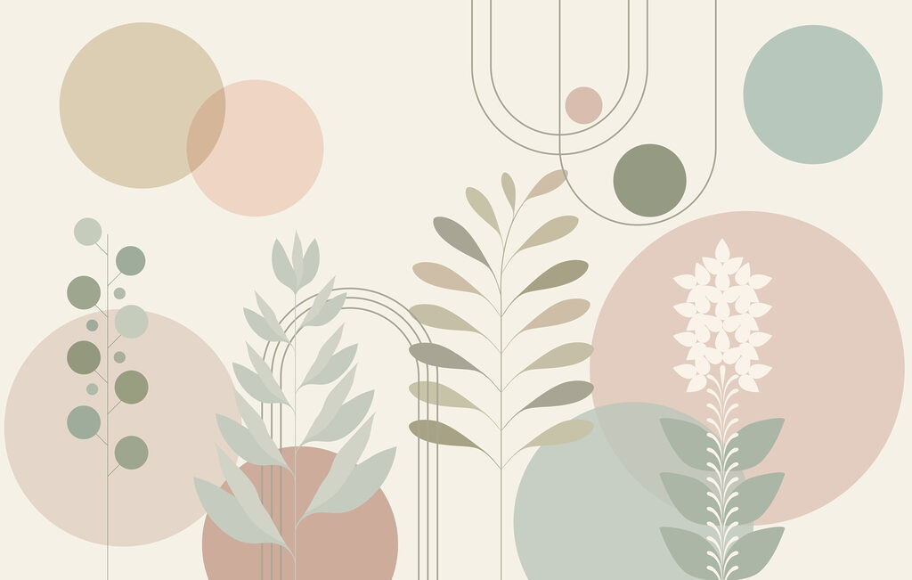 Botanical Shape Play — full design