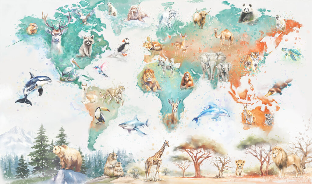 Wildlife Atlas — full design