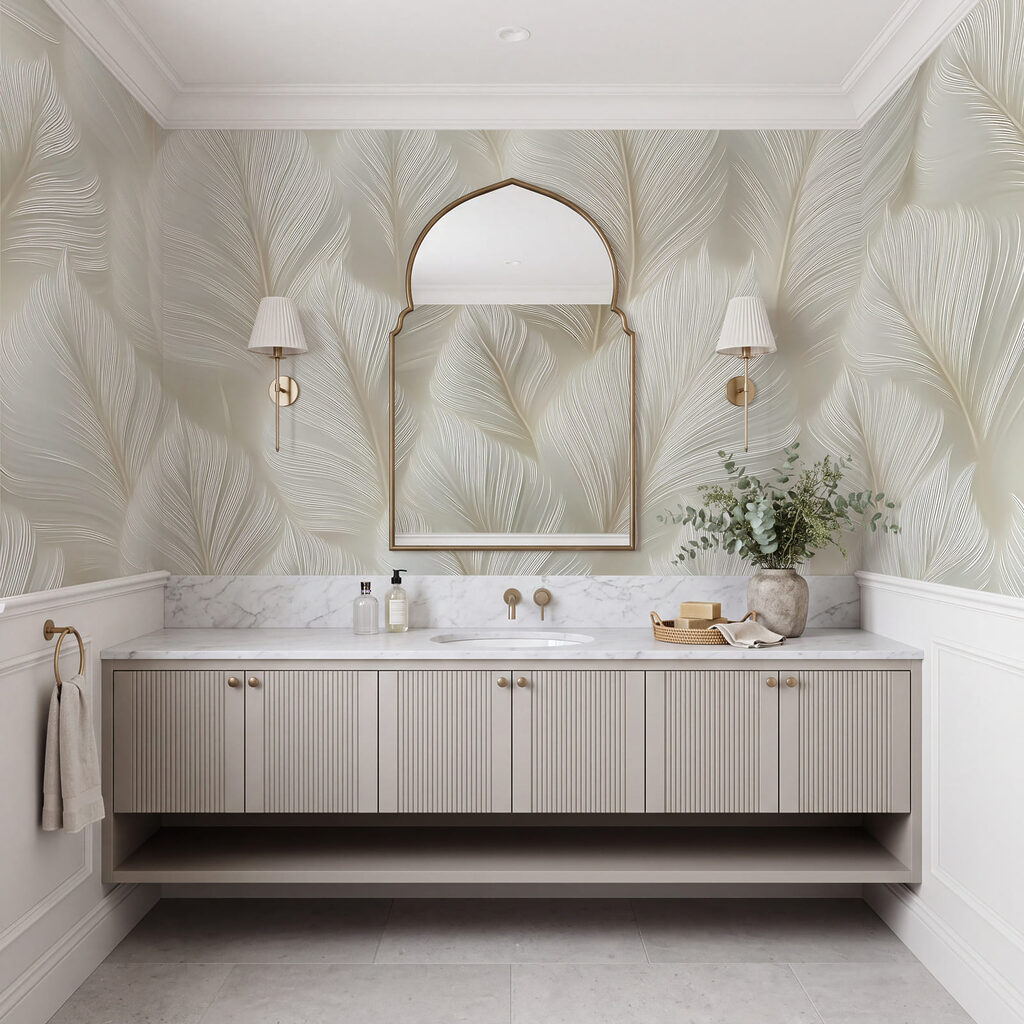Layered Feather Pattern — interior 3