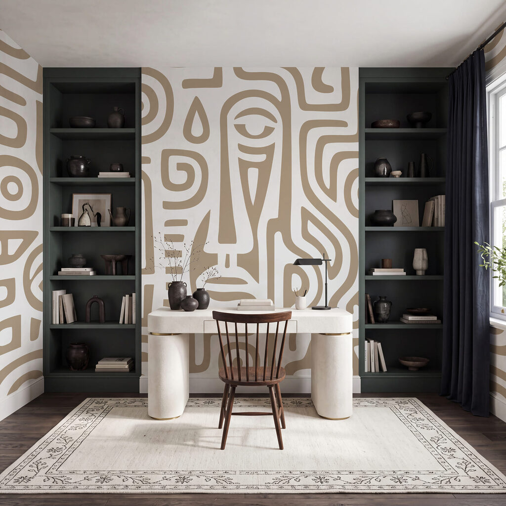 Faces in a Maze — interior 3